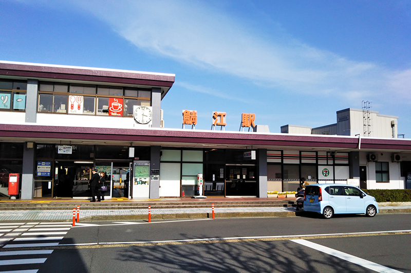 県内外から分かりやすい立地